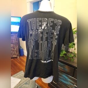 Men's XL STAR TREK tee-shirt There's coffee in that nebula!